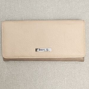 Roots 73 Beige Wallet – Multi-Card Clutch Style Wallet